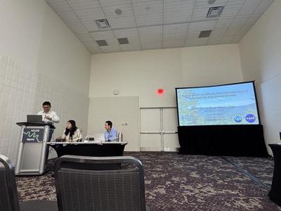 Tong's talk focused on MASTIF and remotely sensed phenology