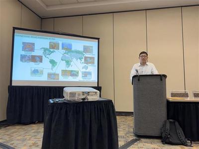 Tong's talk focus on biodiversity predictions using statistical models